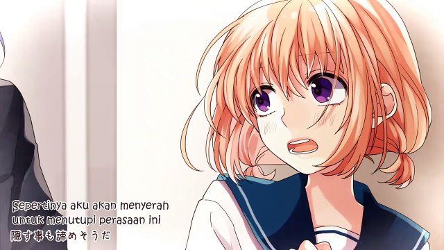 HoneyWorks ft. Hatsune Miku - Right Now, I'm in Love with You [Subtitle Indonesia]