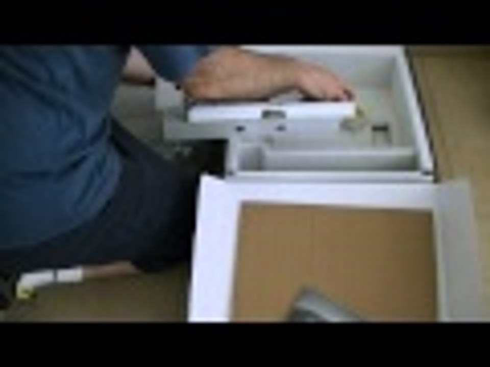 IRobot Scooba 450 scrubbing floor Unboxing