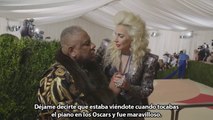 Lady Gaga entrevistada por 'Vogue' en la red carpet de la 'Met Gala 2016'