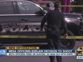 Mesa officers explain decision to shoot