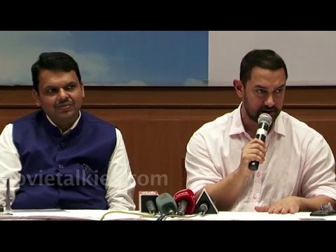 Aamir Khan & Maharashtra CM Devendra Fadnavis Make Special Annoucement