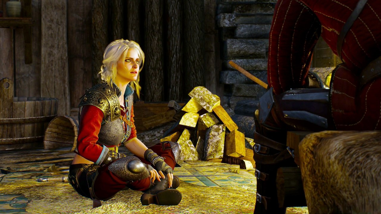 WITCHER 3 DEATH MARCH! WALKTHROUGH 233 - ISLE OF MISTS SEXY CIRI REUNION CUTSCENE