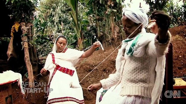 Gabi, a traditional Ethiopian blanket, gets moder makeover