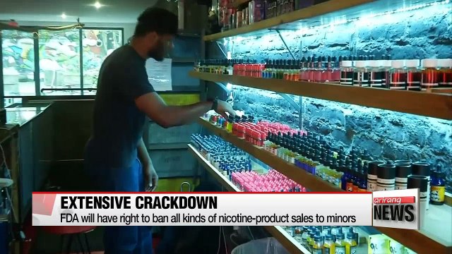 U.S. regulators ban e-cigarette, cigar sales to minors