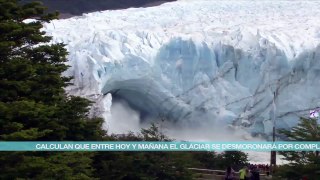 SE ROMPE GLACIAR EN ARGENTINA