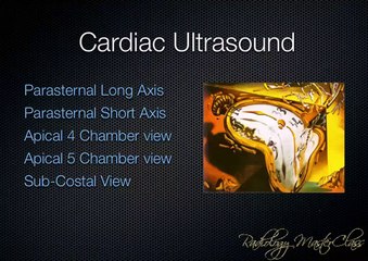 9- Cardiac ultrasound session I