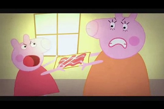 Peppa Pig es caníbal WTF Peppa Pig and the Bacon | Videorreaccion #1