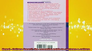 FREE PDF  Nepal  Culture Smart the essential guide to customs  culture READ ONLINE