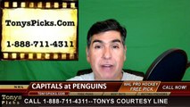 Washington Capitals vs. Pittsburgh Penguins Pick Prediction NHL Playoffs Game 3 Odds Preview