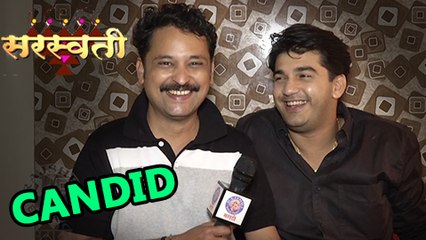 Shekhar Phadke (Bhiku Mama) & Madhav Devchakke (Kanha) Candid Chat | Saraswati Colors Marathi Serial