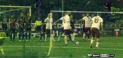 Francesco Totti Amazing Free Kick Goal - Genoa vs AS Roma 2-3 (Serie A) 2016