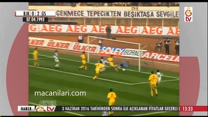 [HD] 07.04.1993 - 1992-1993 Turkish Cup Final 2nd Leg Beşiktaş 2-2 Galatasaray + Post-Match Comments