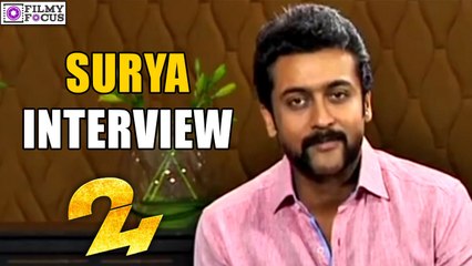 Suriya About 24 Movie | filmyfocus.com