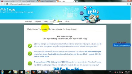 Phần 6 - Gắn tên miền vào Blogger
