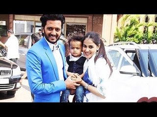 Download Video: Riteish Deshmukh and Genelia D'souza With Their CUTE Baby