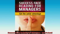 READ PDF DOWNLOAD   Success Face Reading for Managers  heres how READ ONLINE