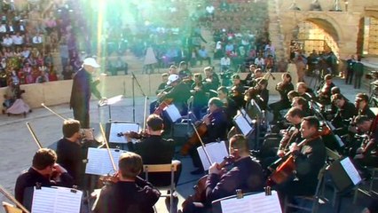 Un orchestre symphonique russe se produit à Palmyre