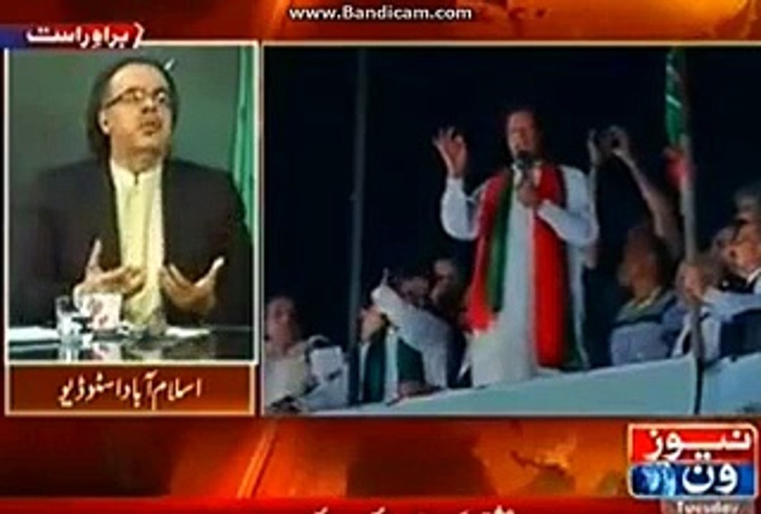 Dr Shahid Masood reveals why Talat hates Imran. (old clip)