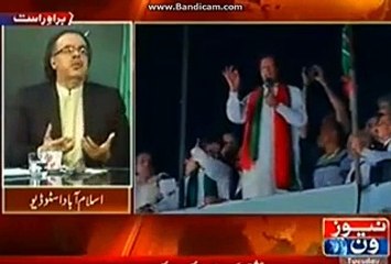 Dr Shahid Masood reveals why Talat hates Imran. (old clip)