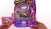 Shopkins Season 5 Mega Pack, 5-pack and Petkins Backpack Surprises Opening - DCTC Amy Jo