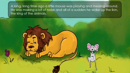 The Mouse and the Lion - Fairy tales and stories for children