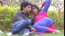 Indain BOy and Girl Caught Kissing In park