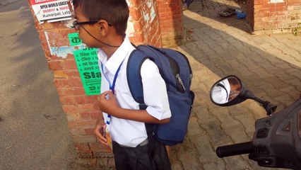 Sanskar Shrestha at Kathmandu Fun Park, Bhrikutimandap, Exhibition Road.