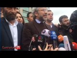 Can Dündar ve Erdem Gül'den adliye önünde açıklama: Sonuna geldik