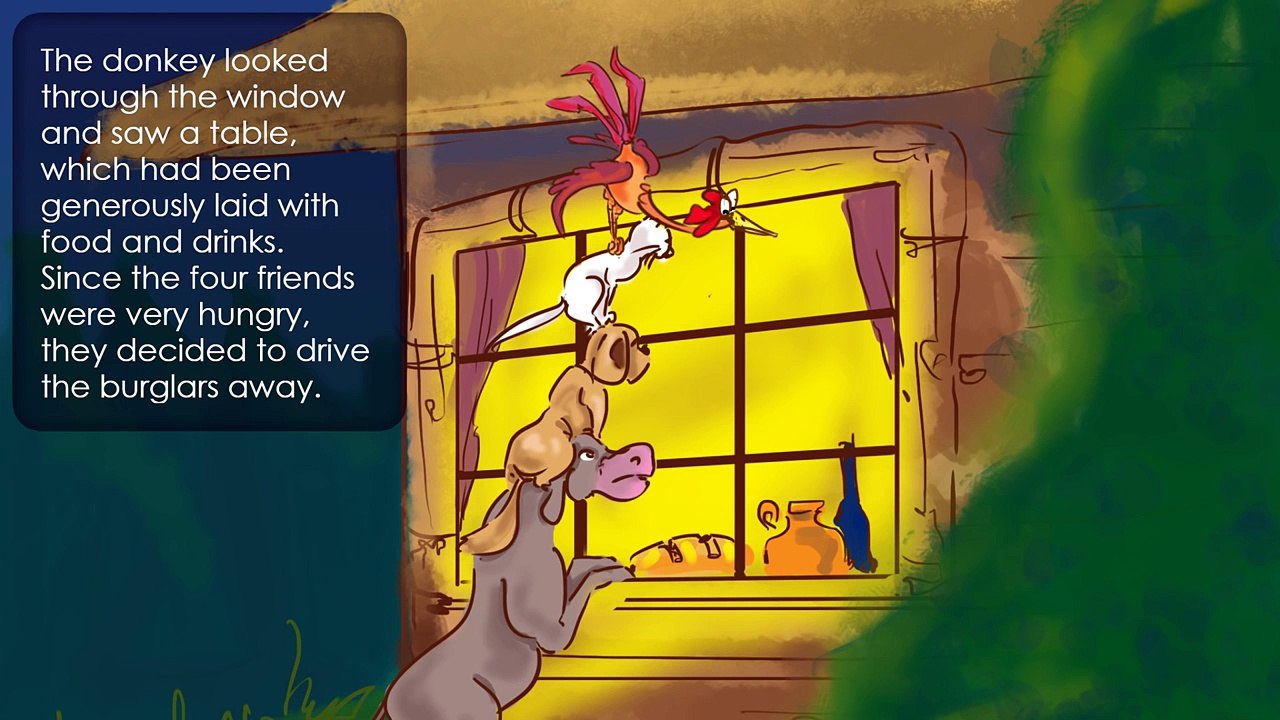 The Bremen Town Musicians - Fairy tales and stories for children