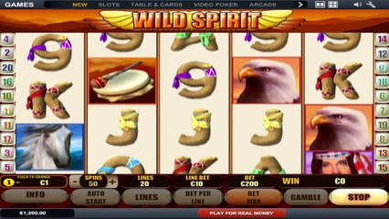 Wild Spirit ilmainen kasino kolikkopeli Playtech Video Esikatselu