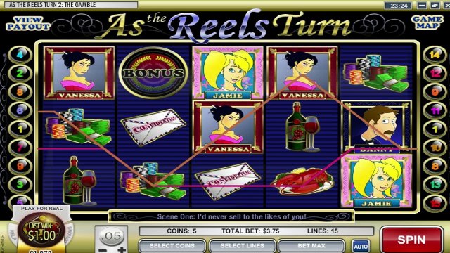As The Reels Turn Ep.2 ilmainen kasino kolikkopeli Rival Video Esikatselu