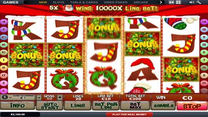 Santa Surprise ilmainen kasino kolikkopeli Playtech Video Esikatselu