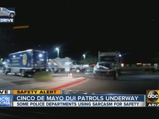 Cinco de Mayo DUI patrols underway