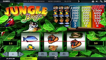 Jungle Boogie ilmainen kasino kolikkopeli Playtech Video Esikatselu