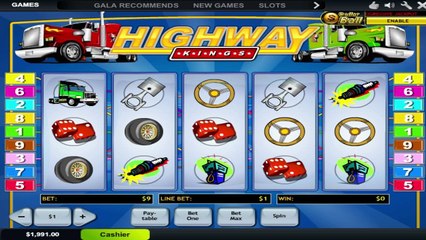 Highway Kings ilmainen kasino kolikkopeli Playtech Video Esikatselu