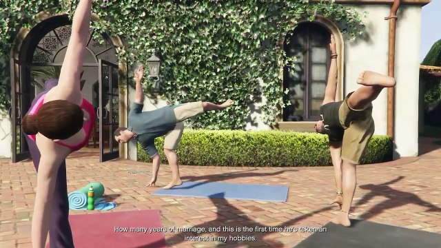 GTA V PC Story Mode Walkthrough Part 9 YOGA MISSION