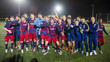 FCB Masia: El Cadet A guanya la Lliga amb autoritat