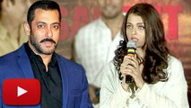 Aishwarya Rai Uncomfortable On Salman Khan's Question At Sarbjit Homage Meet