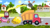 Bajki dla dzieci po polsku. Monster Truck, Ewakuator, Koparka, Ciężarówka. Tiki Taki Polski