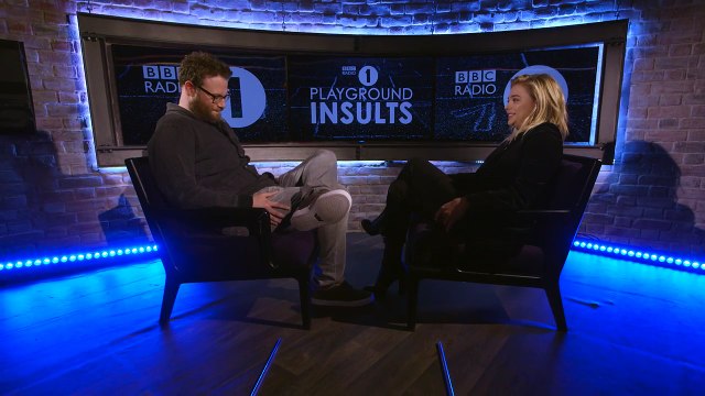 Seth Rogen & Chloë Grace Moretz Insult Each Other | CONTAINS STRONG LANGUAGE!