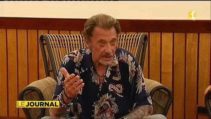 Johnny Hallyday : "C'est quand même mieux de chanter à Tahiti qu'à Maubeuge"