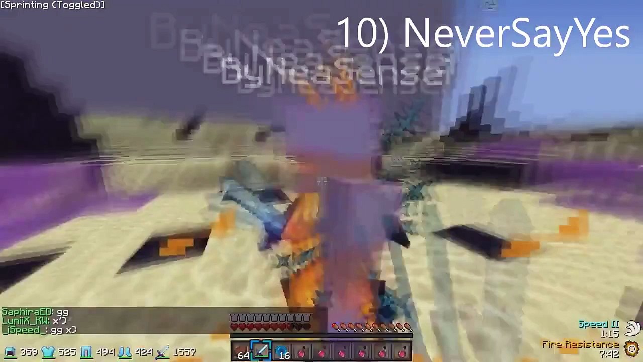 Minecraft   Classement #1   Top 10   French PvP Pot Player