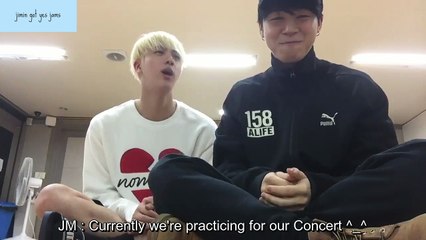 BTS Jimin and Jin D-1 Concert Greeting