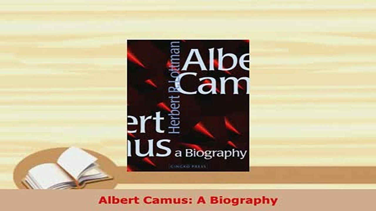 Download  Albert Camus A Biography Read Online