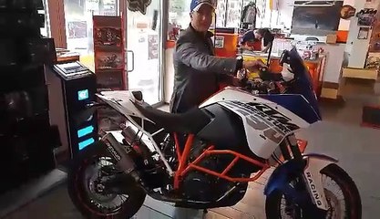 Tobias Moretti und seine neue KTM !
