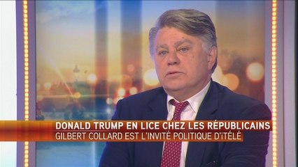 Élections américaines : Une victoire de Donald Trump "serait un grand moment de joie", pour le député Gilbert Collard - Le 06/05/2016 à 11h44