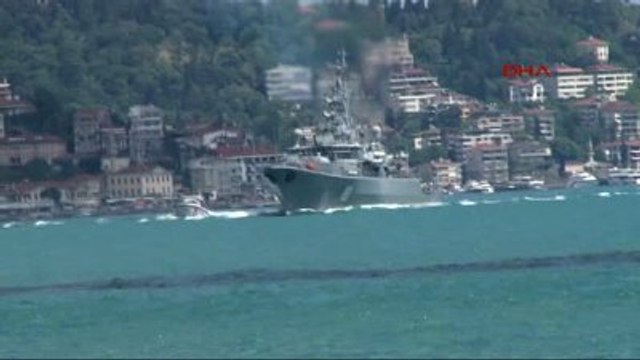 İkinci Rus Savaş Gemisi de Boğaz'dan Geçti