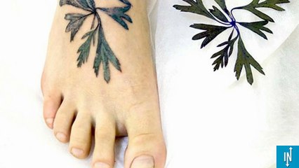 Les tatouages floraux de cette artiste sont d'un réalisme époustouflant
