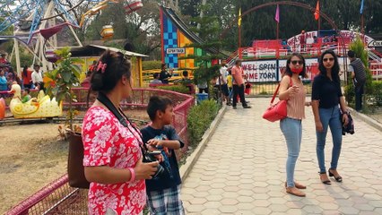Sanskar Shrestha at Kathmandu Fun Park, Bhrikutimandap, Exhibition Road.