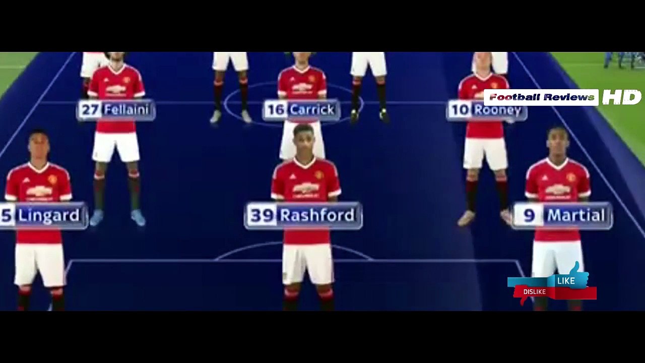 Manchester United vs Leicester City 1 - 1 Full Highlights (01-05-2016)